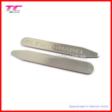 Clássico personalizado logotipo Metal Collar Stay para High-End Brand Shirts (TC-OT1001)